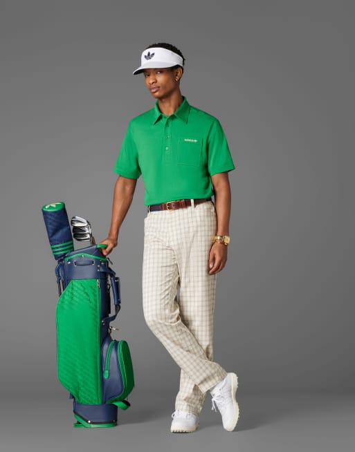 adidas Originals Archive Polo de golf avec poche Vert ASOS