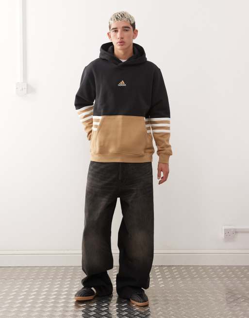 adidas Originals - Archive - Sort/brun hættetrøje, 2 af 5