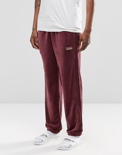 adidas Originals Archive Velour Cuffed Joggers AY9231