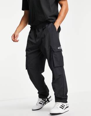 black adidas cargo pants