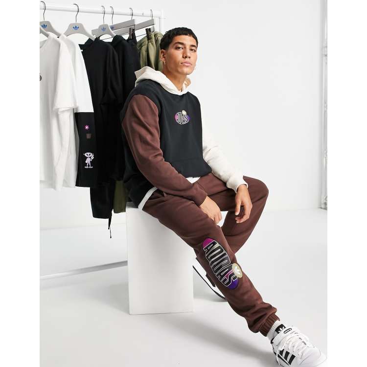Adidas originals colour block 2025 sweatshirt