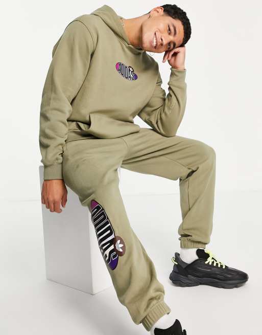 adidas Originals Area 33 hoodie in khaki ASOS