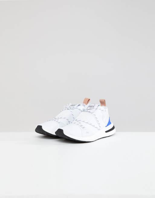 Adidas originals sales white arkyn trainers