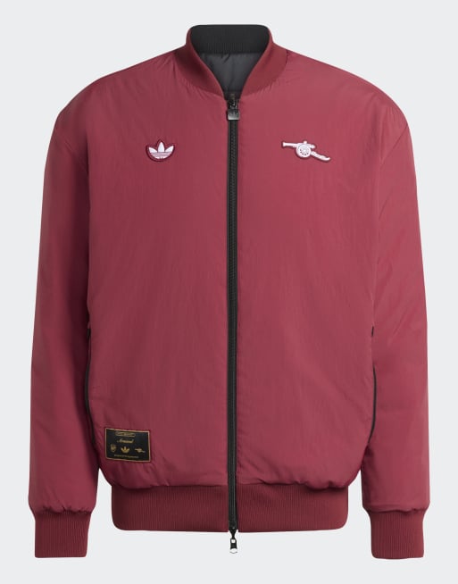adidas Originals Arsenal terrace icons jacket in team coll