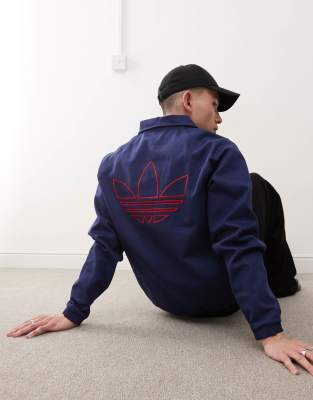 adidas Originals – Arsenal Terrace Icons – Sportoberteil in Blau - view 1