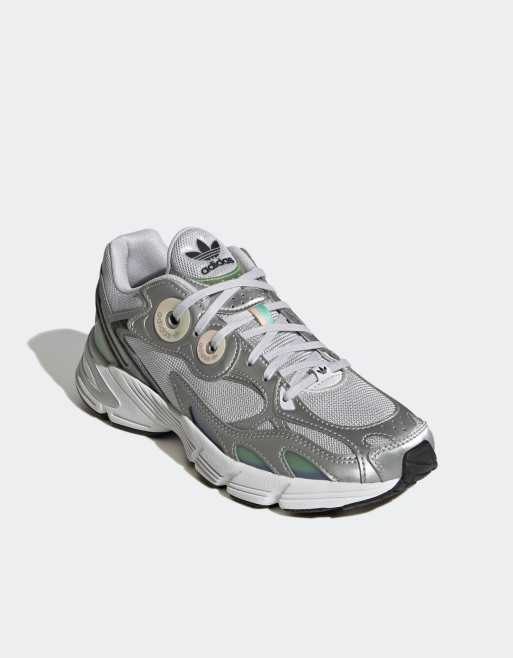 Grey on sale silver trainers