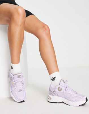 adidas Originals Astir trainers in purple