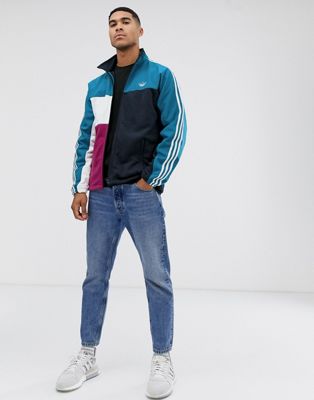 adidas originals asymmetrical track jacket