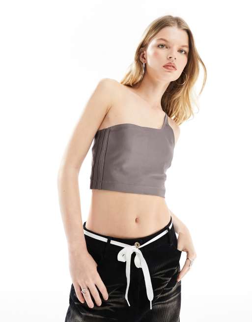 Asos adidas crop top clearance