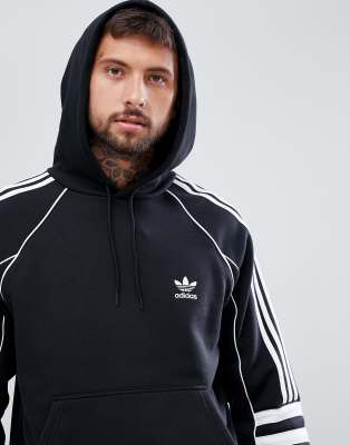 adidas Originals - Authentic - Felpa nera con cappuccio DH3851 | ASOS