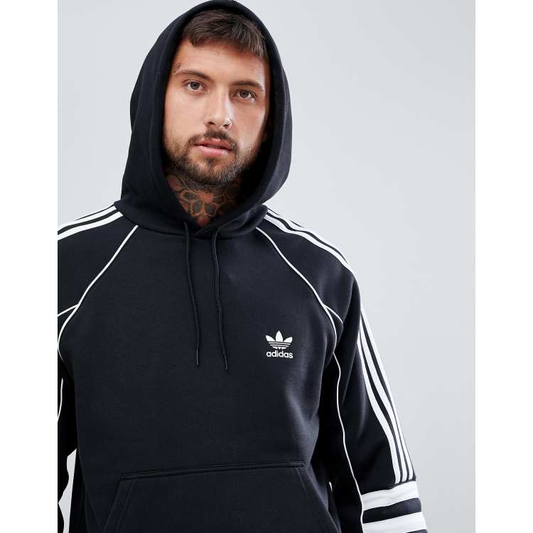 adidas Originals Authentic hoodie In Black DH3851 | ASOS