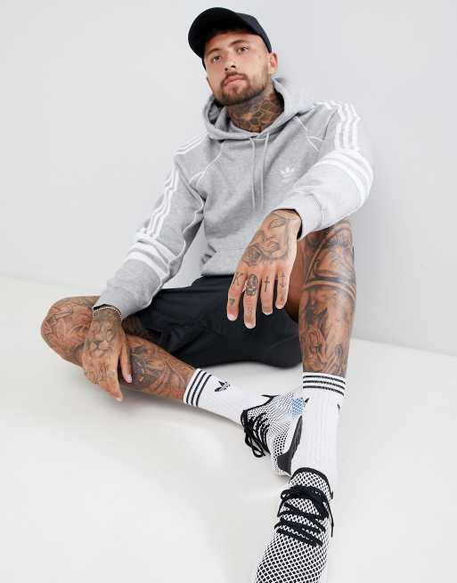 adidas Originals Authentic hoodie In Grey DH3852