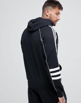 adidas originals authentic hoodie noir dh3851