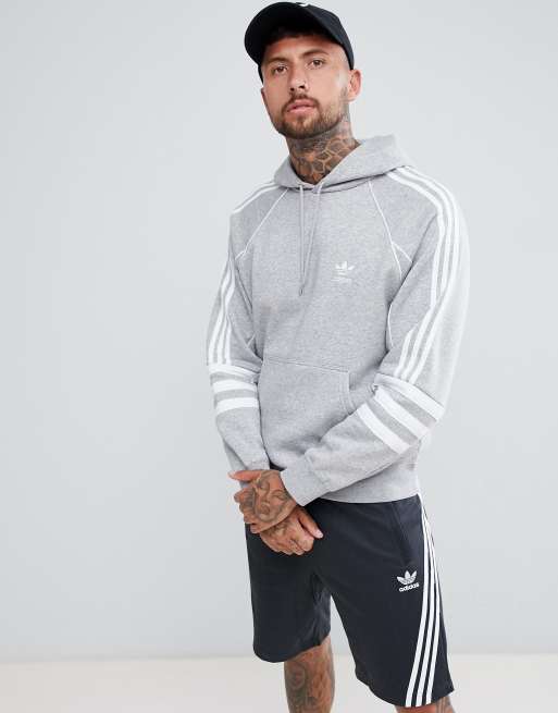 Adidas originals authentic hoody in grey on sale