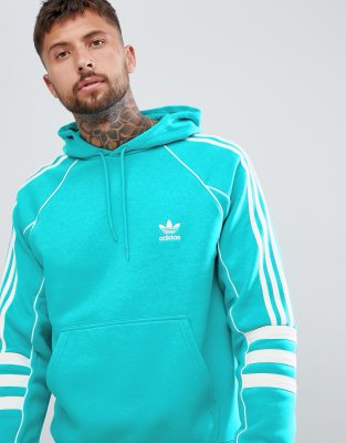 adidas Originals Authentic Hoody In Green DH3853 | ASOS