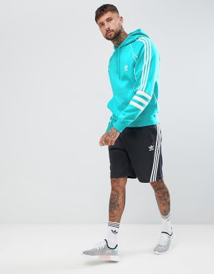 adidas originals authentic hoody in grey dh3852