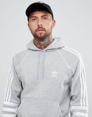 adidas originals authentic hoodie grey