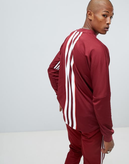 adidas Originals Authentic long sleeve top in red DJ2868 ASOS