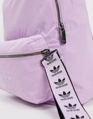 lilac adidas backpack