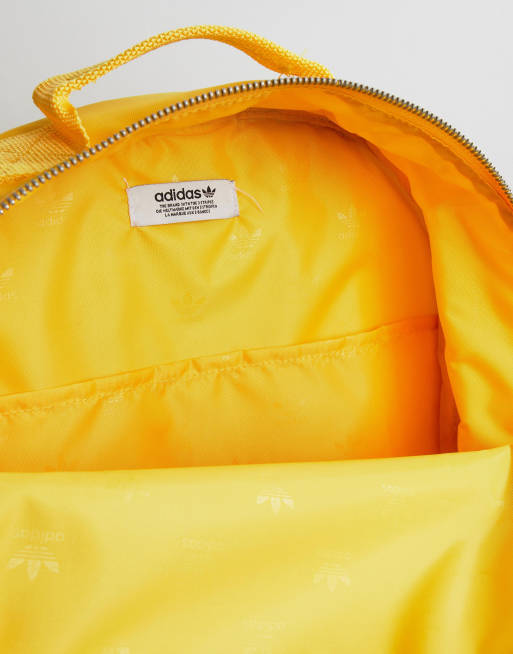 Adidas originals 2025 backpack in mustard