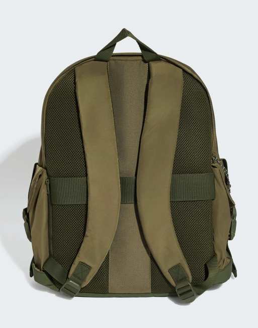 adidas Originals Backpack in olive strata, 3 of 5