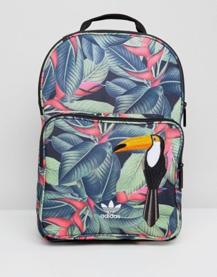 adidas Originals Backpack In Tropical 