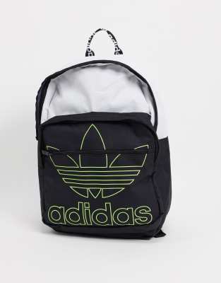 black and white adidas originals backpack