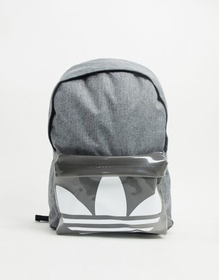 grey adidas rucksack
