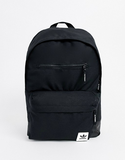 adidas Originals backpack with small logo in black