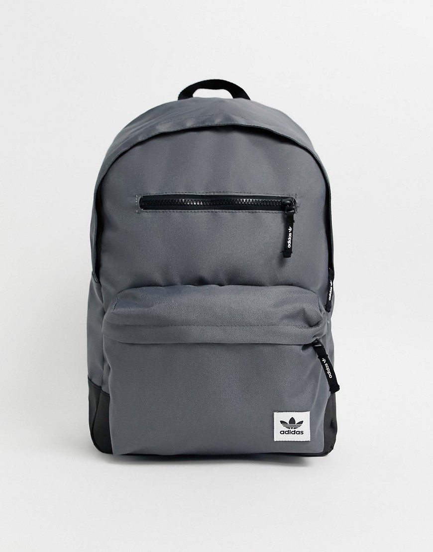 Adidas Originals backpack with small logo in grey