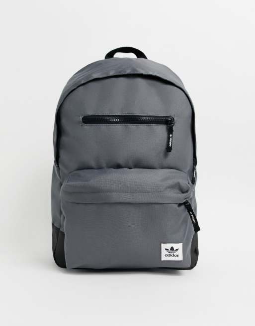 Adidas originals backpack with cheap small logo in black