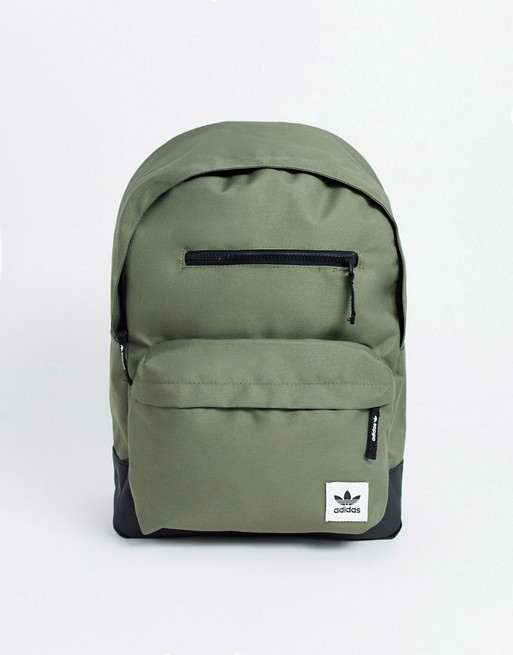 adidas Originals backpack with small logo in khaki