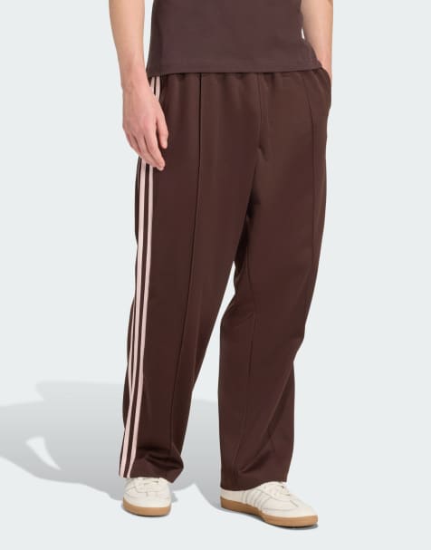 adidas Originals Baggy track pants in aurora coffee - view 1