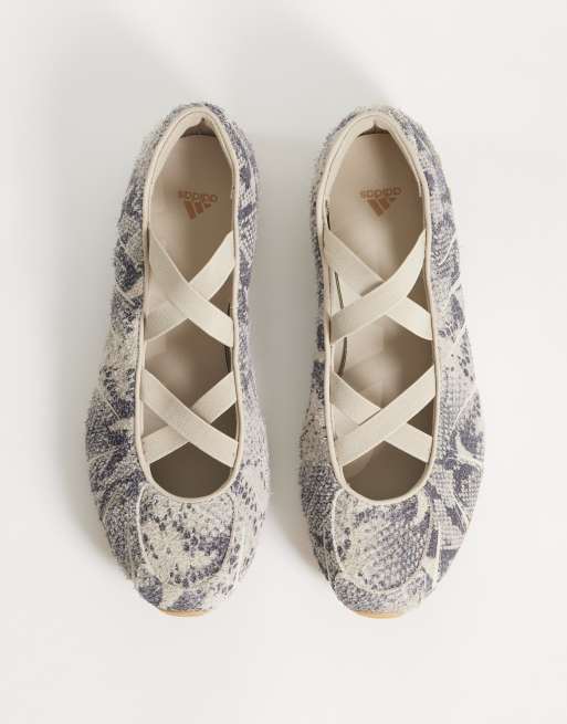 adidas Originals - bailarinas Ghostsprint con estampado de serpiente, 2 de 5