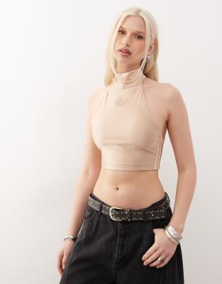 adidas Originals - Ballett-Oberteil in Rosa mit Neckholder