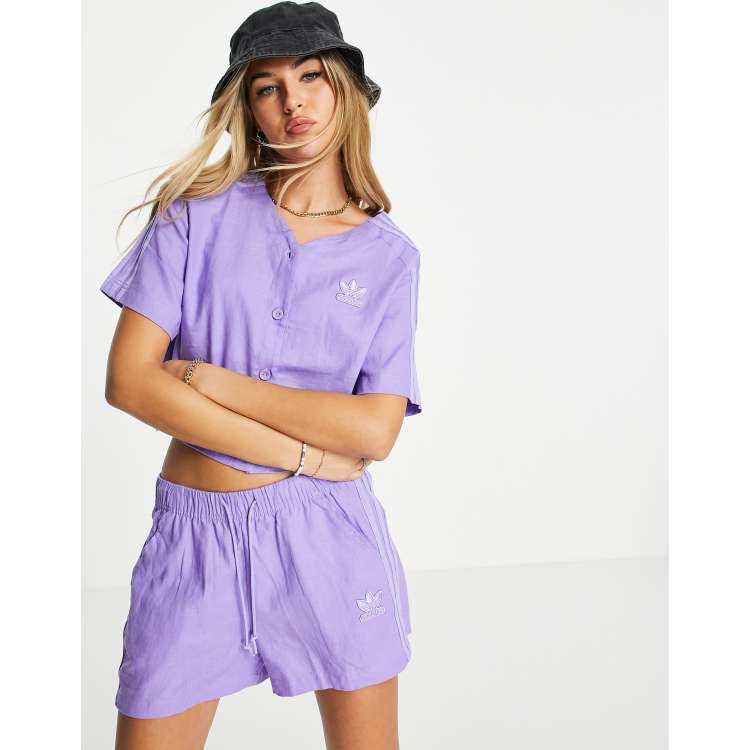 Adidas originals womens shop baseball jersey shirt