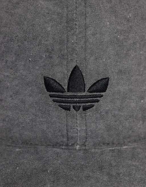 adidas Originals – Baseballkappe in verwaschenem Schwarz, 3 von 3