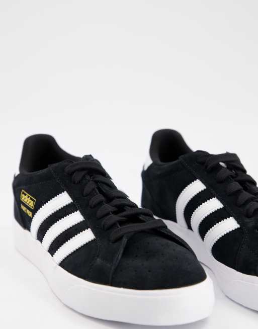 adidas Originals Basket Profi Baskets basses en daim Noir ASOS