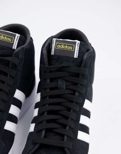 fotografie Overgang Mannelijkheid adidas Originals - Basket Profi - Hoge sneakers in zwart | ASOS