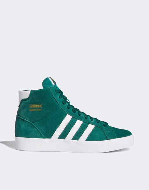 adidas Originals basket profi sneakers in green