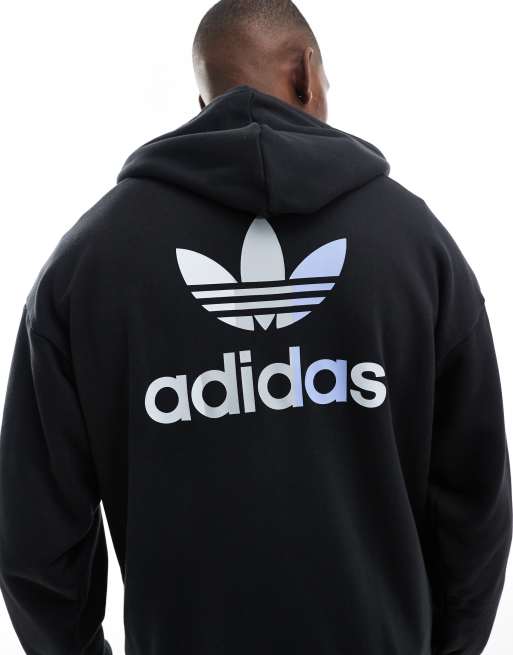 adidas Originals - Basketball - Hoodie met print op de achterkant in zwart