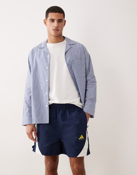 adidas Originals – Basketball – Marinblå shorts - view 1