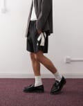 [adidas Originals] adidas Originals basketball shorts in black M black