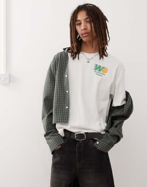 adidas Originals - Basketball - T-shirt met grafische Hoop-print in wit - view 1
