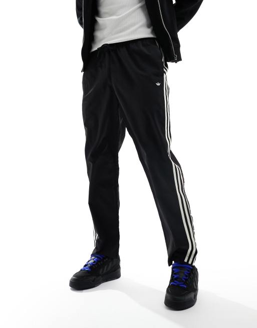 Grey and store black adidas pants