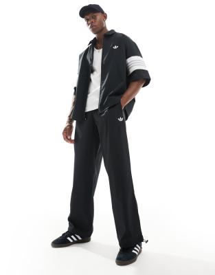 adidas Originals adidas Originals basketball woven trouser in black