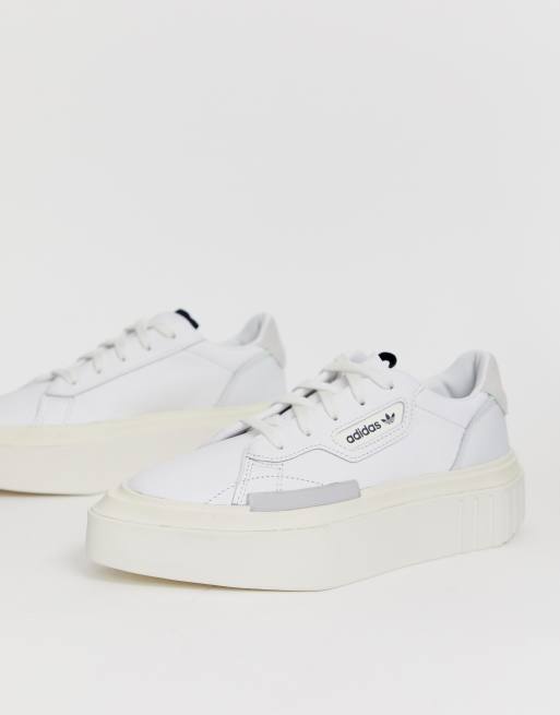 adidas Originals Baskets tr s pur es semelle plateforme ASOS