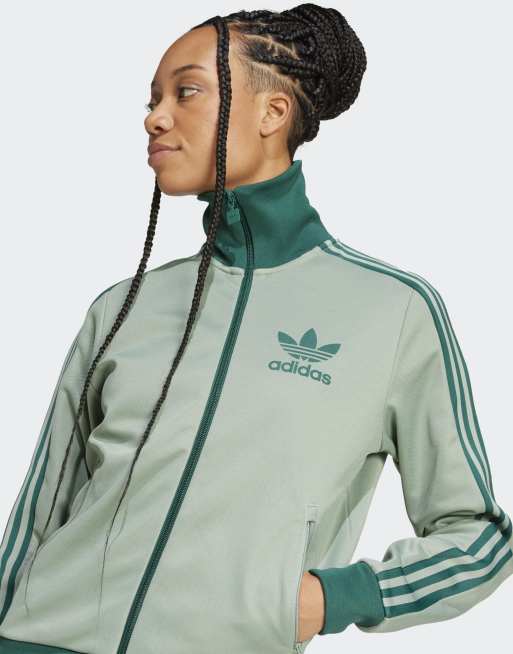 adidas Originals - Beckenbauer - Haut de survêtement - Vert argenté