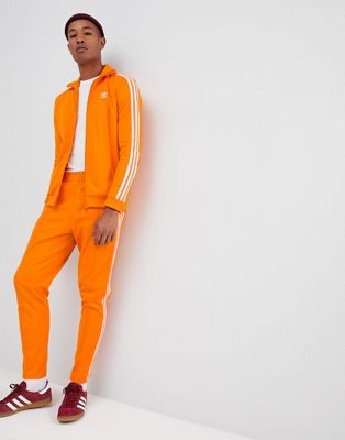 adidas originals tracksuit orange