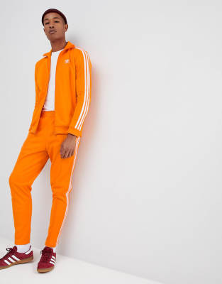 adidas Originals Beckenbauer Joggers In Orange DH5819 | ASOS